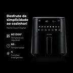 Fritadeira Sem Óleo Air Fryer 4.2L 658FL FLAMA