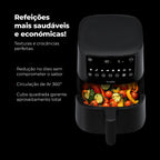 Fritadeira Sem Óleo Air Fryer 4.2L 658FL FLAMA