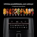 Fritadeira Sem Óleo Air Fryer 7L Preta 682FL