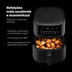 Fritadeira Sem Óleo Air Fryer 7L Preta 682FL
