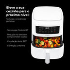 Fritadeira Sem Óleo Air Fryer Dupla Resistência 691FL