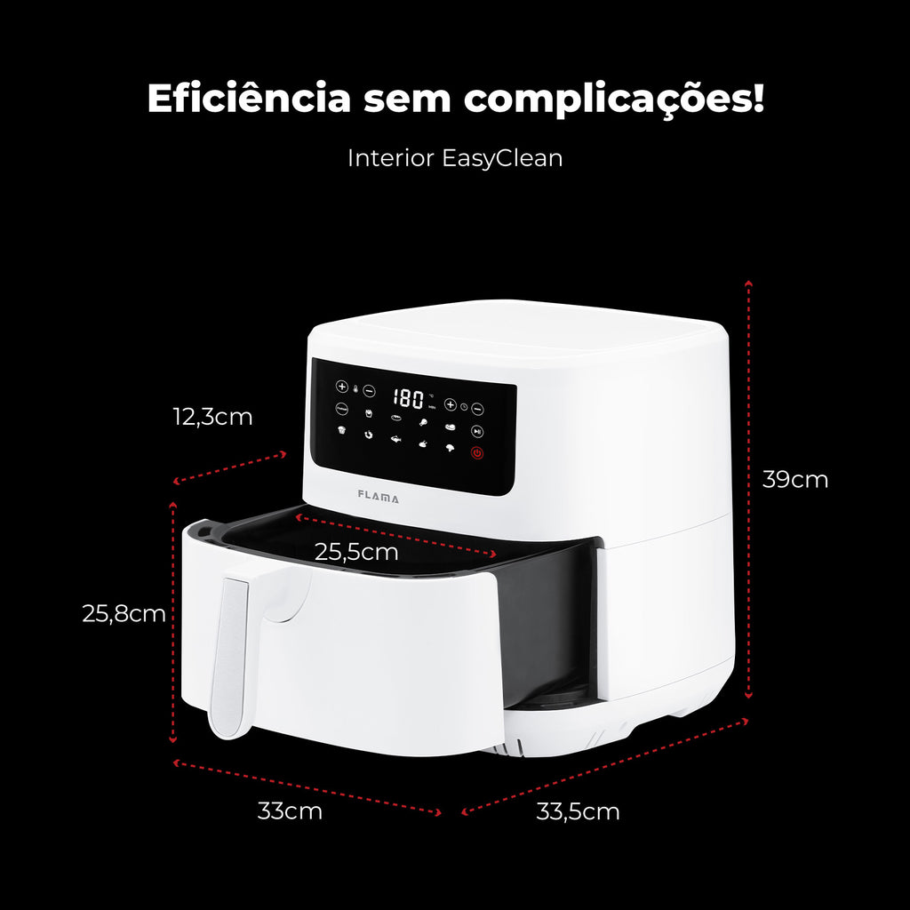 Fritadeira Sem Óleo Air Fryer Dupla Resistência 691FL