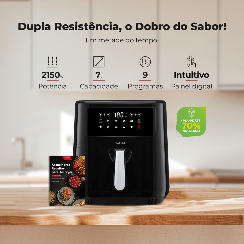 Fritadeira Sem Óleo Air Fryer Dupla Resistência 692FL