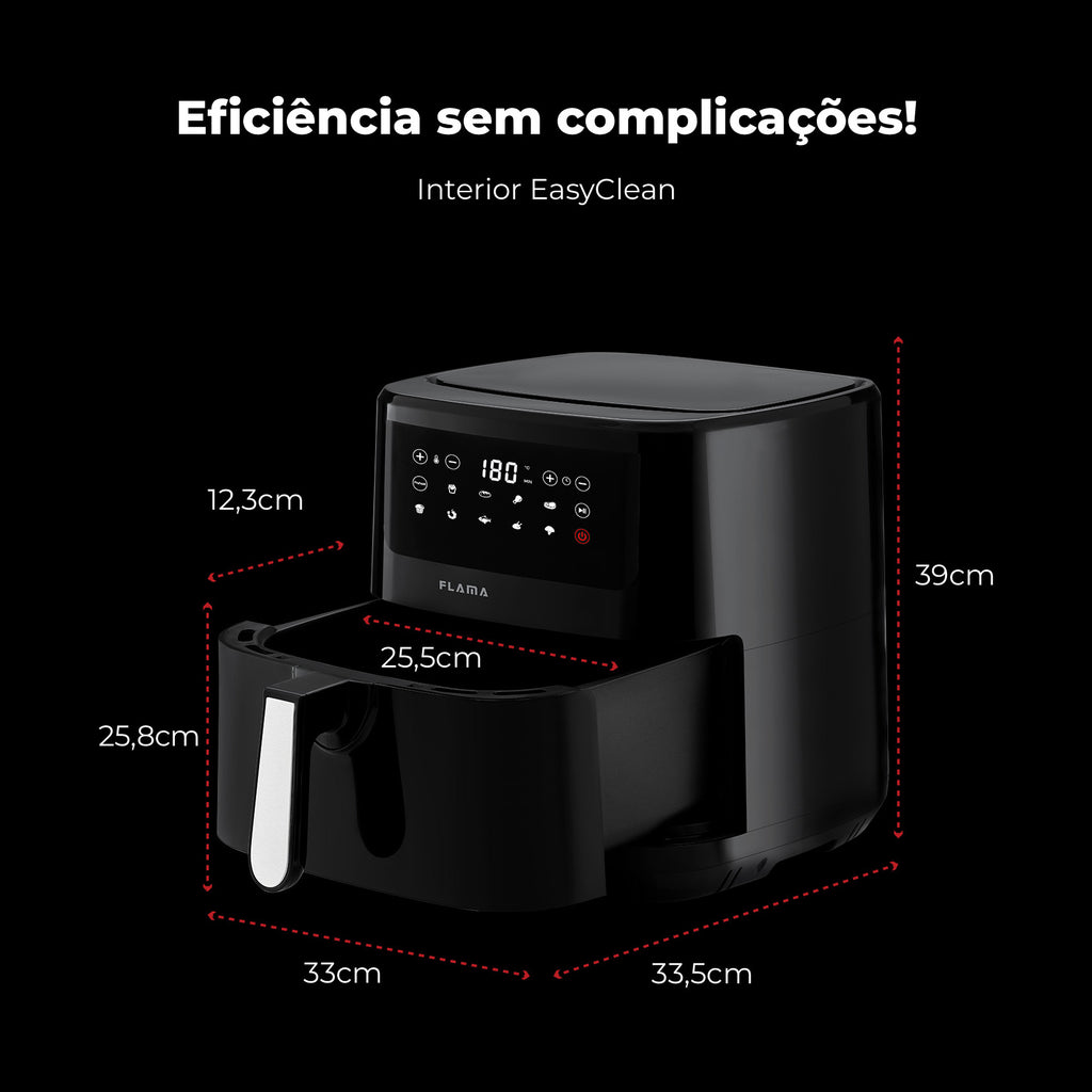 Fritadeira Sem Óleo Air Fryer Dupla Resistência 692FL
