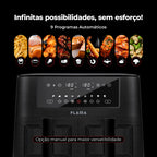 Fritadeira Sem Óleo Air Fryer 2 Gavetas 8L 698FL