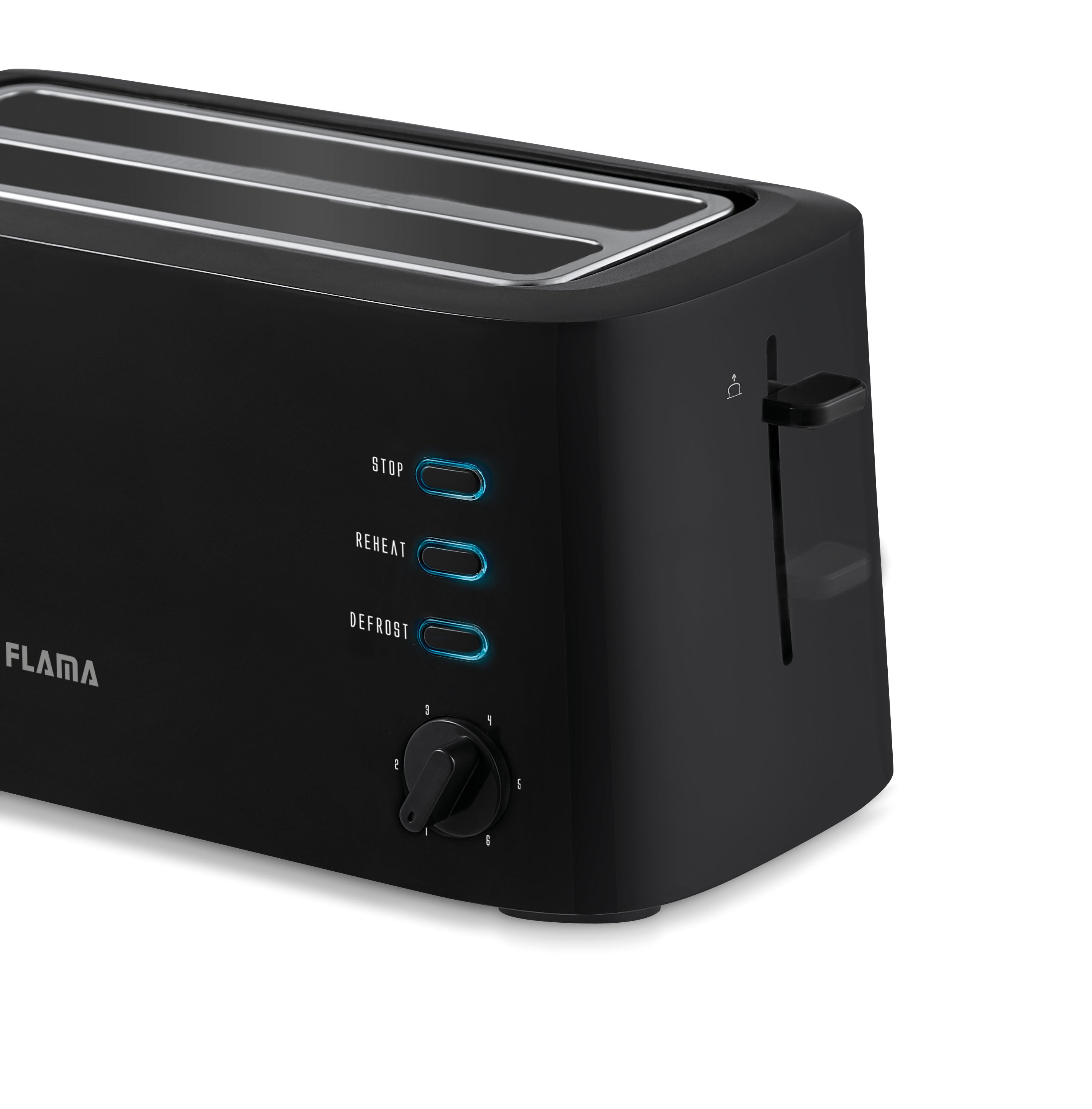 Torradeira Preta 1630W 988FL