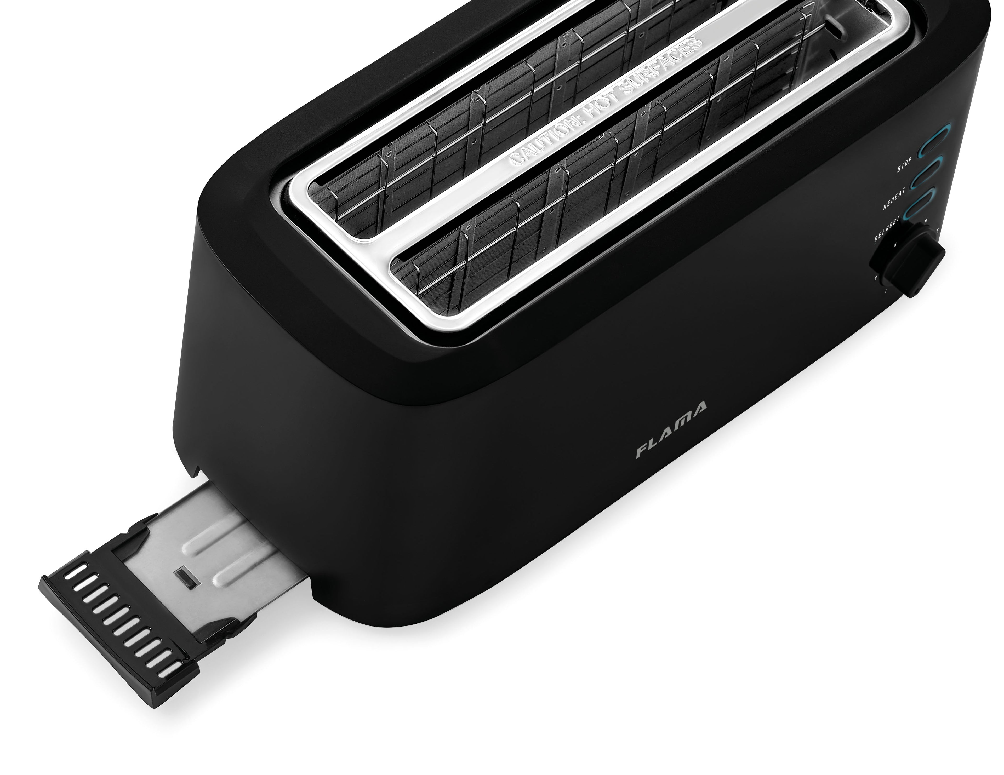 Torradeira Preta 1630W 988FL