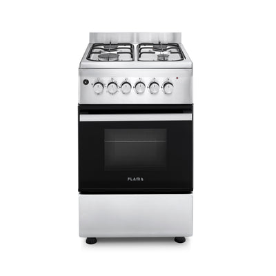 Stainless Steel Gas Stove 50x60 with Electric Oven 8254FL
