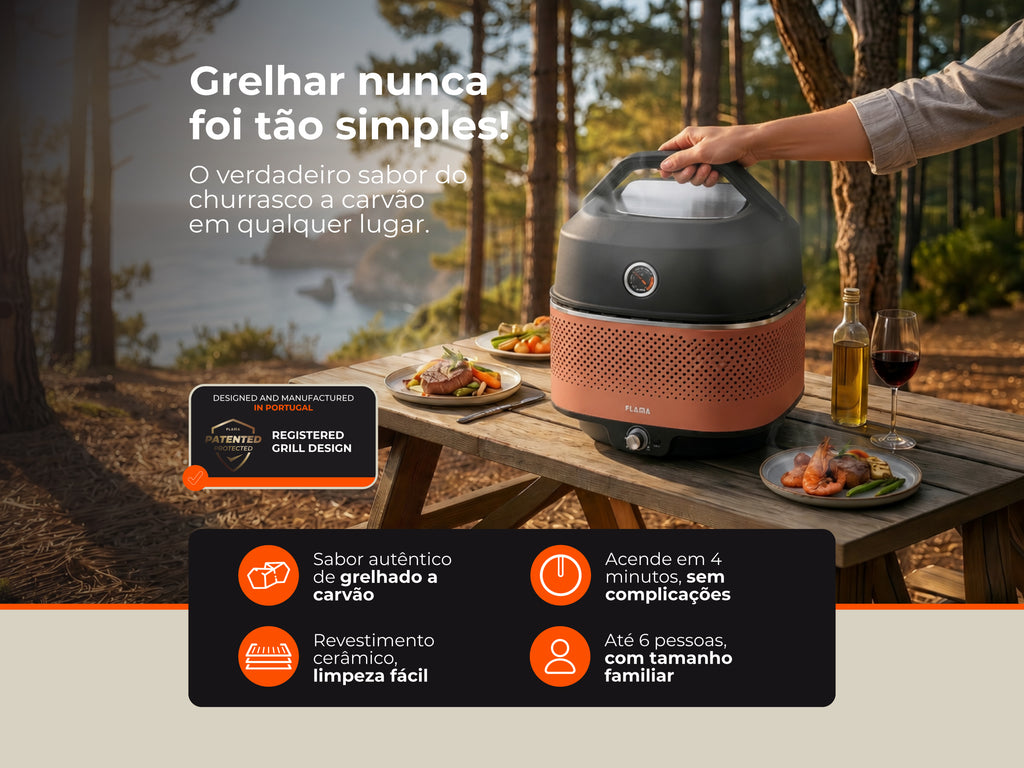 Mastergrill EVO Dome Terracotta Charcoal Grill 4017FL