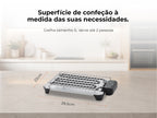 Grelhador Elétrico de Resistência HeatPro S 2000W 4222FL FLAMA
