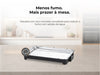 Grelhador Elétrico de Resistência HeatUltra EasyFlip M 2400W 4324FL FLAMA