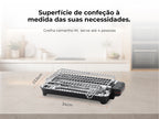 Grelhador Elétrico de Resistência HeatUltra EasyFlip M 2400W 4324FL FLAMA