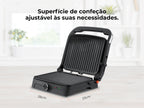 Grelhador Elétrico de Placas Inox HeatPro 2000W 4522FL FLAMA