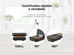 Grelhador Elétrico de Placas SlideControl HeatPro 2000W 4586FL FLAMA