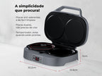 Máquina de Panquecas 2 Cavidades 4902FL FLAMA