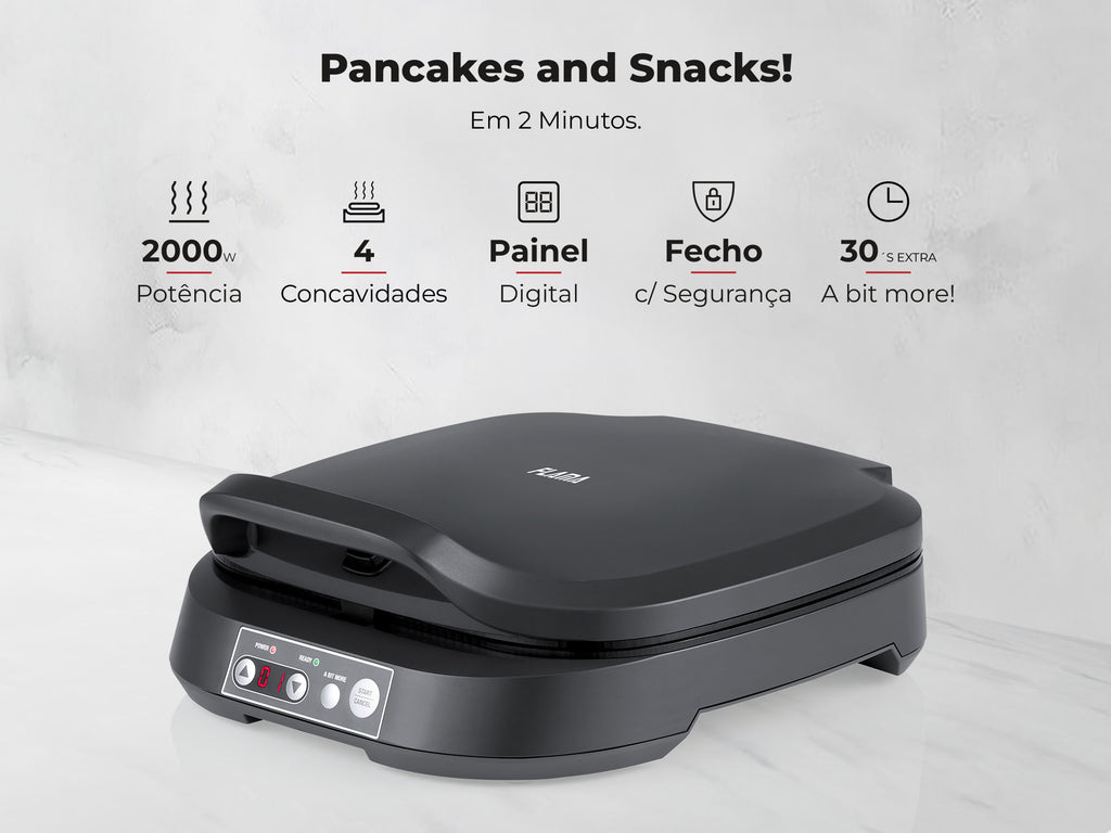 Máquina de Panquecas 4 Cavidades 4906FL FLAMA
