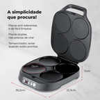 Máquina de Panquecas 4 Cavidades 4906FL