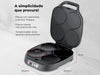 Máquina de Panquecas 4 Cavidades 4906FL FLAMA