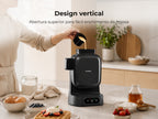 Dark Grey Vertical Waffle Maker 4907FL