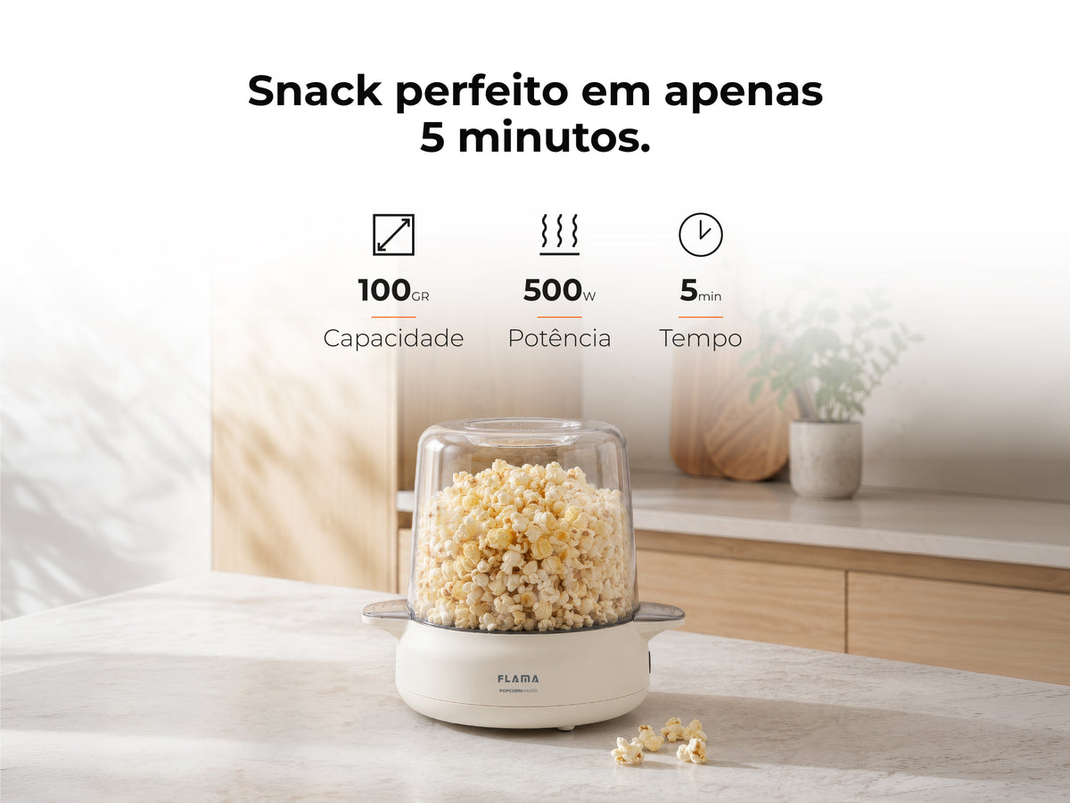 Machine à pop-corn Pearl White 4908FL