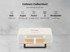 Sanduicheira Grill Pearl White 800W 4961FL FLAMA