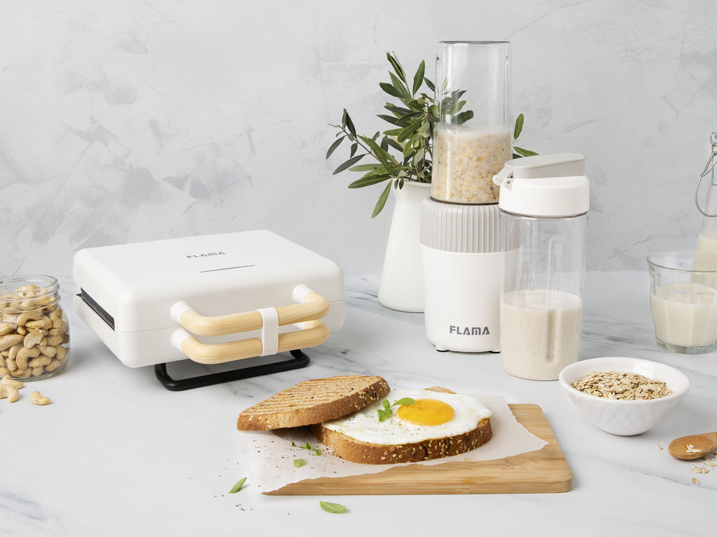 Sanduicheira Grill Pearl White 800W 4961FL FLAMA