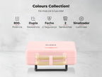 Sanduicheira Grill Cherry Pink 800W 4963FL FLAMA