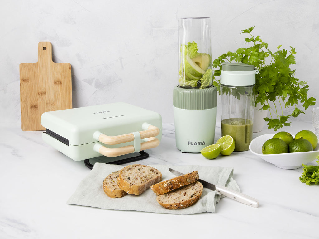 Sanduicheira Grill Mint Green 800W 4964FL FLAMA