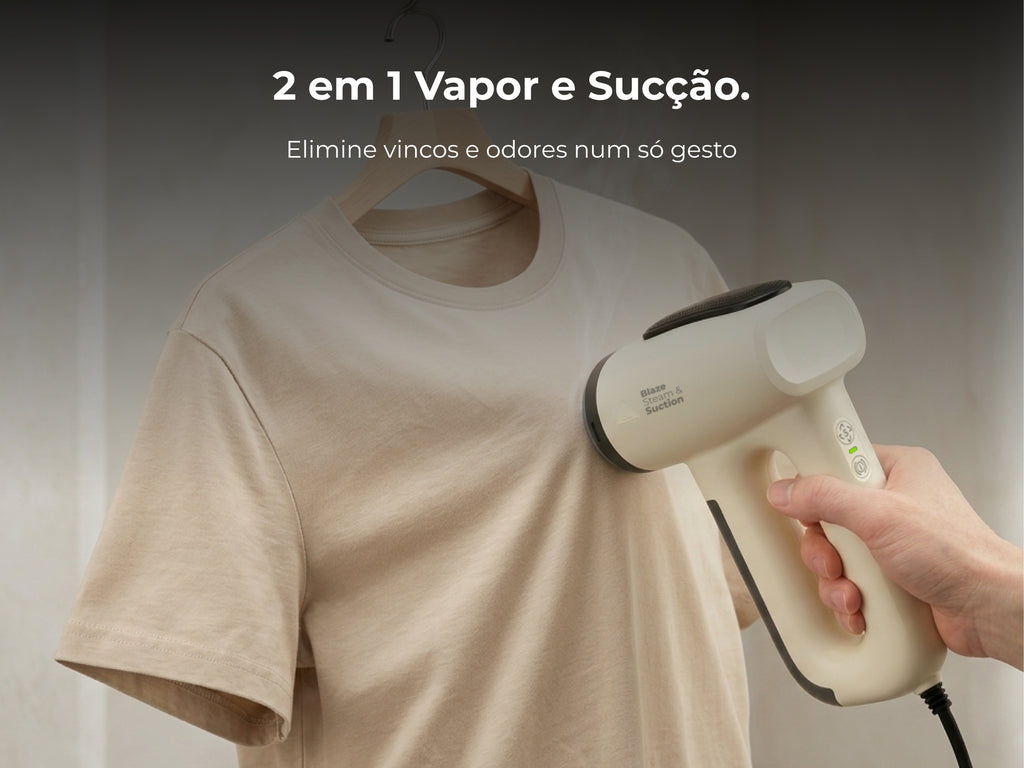 Ferro a Vapor Vertical Blaze Steam&Suction 1300W 5310FL FLAMA