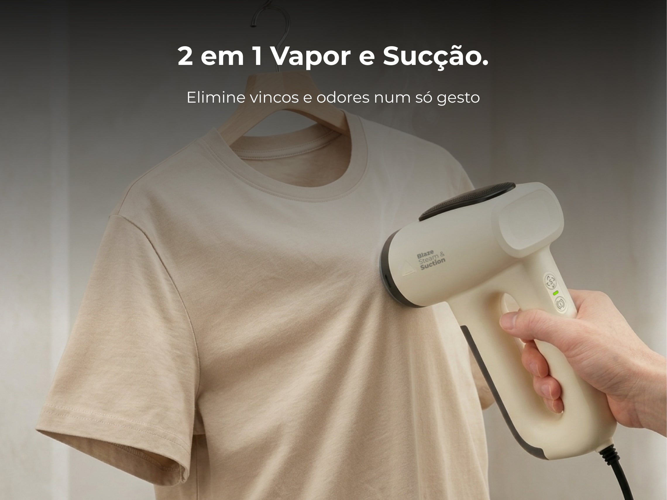 Ferro a Vapor Vertical Blaze Steam&Suction 1300W 5310FL FLAMA