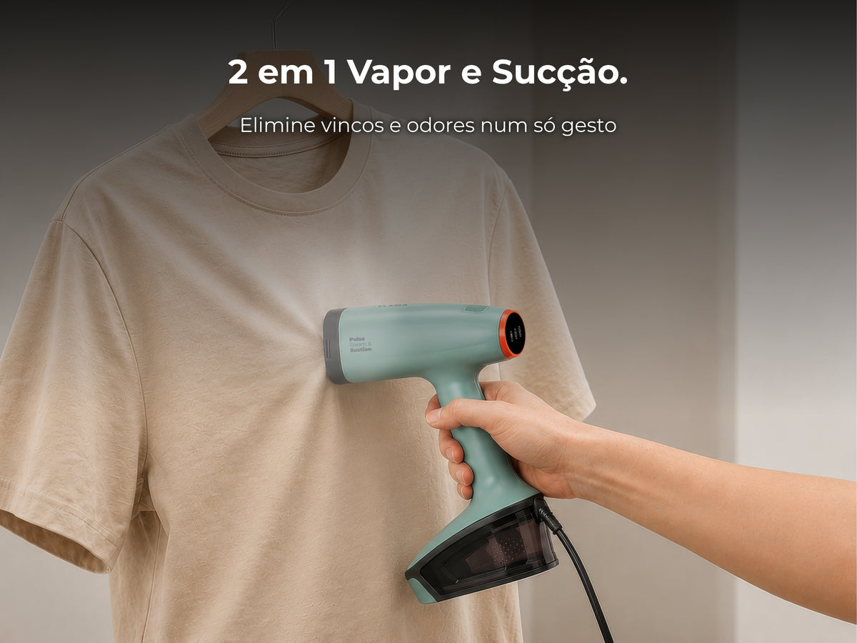 Ferro da stiro verticale a vapore con aspirazione a impulsi, 1550 W 5314FL