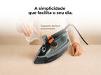 Ferro a Vapor SteamUltra AnodizedPlate 3050W Verde 5397FL