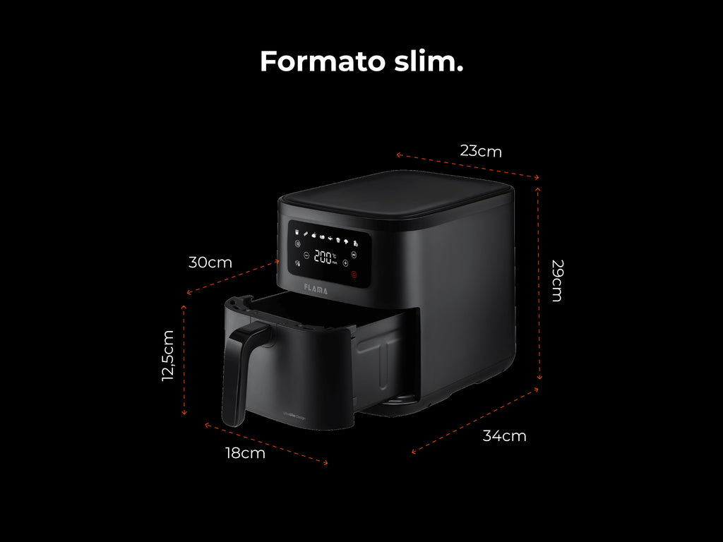 Friteuse sans huile Air Fryer Ultra SlimDesign 6 L 643FL
