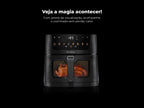 Fritadeira Sem Óleo Air Fryer C/ Janela 6L 644FL FLAMA