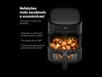 Fritadeira Sem Óleo Air Fryer C/ Janela 6L 644FL FLAMA