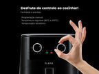 Fritadeira Sem Óleo Air Fryer 4.2L Preta 646FL FLAMA