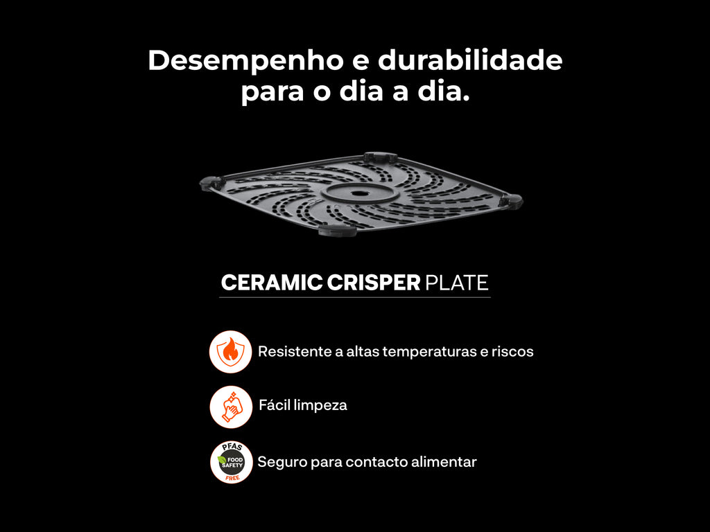 Friteuse sans huile Air Fryer Ceramic CrisperPlate Dual Heat 647FL