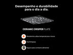 Friteuse sans huile Air Fryer Ceramic CrisperPlate Dual Heat 647FL