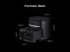 Friteuse sans huile Air Fryer Ceramic CrisperPlate Dual Heat 647FL