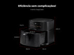 Fritadeira Sem Óleo Air Fryer 8L 648FL FLAMA