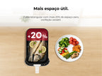 Friteuse sans huile Air Fryer Slim Pearl White 651FL