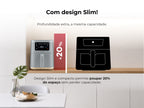 Oil-Free Air Fryer Slim Stone Gray 652FL