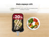 Oil-Free Air Fryer Slim Stone Gray 652FL