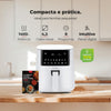 Fritadeira Sem Óleo Air Fryer 4.2L Branca 657FL FLAMA