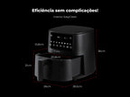 Fritadeira Sem Óleo Air Fryer 4.2L 658FL FLAMA