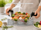 Friteuse sans huile Air Fryer GlassView 5,5 L 661FL