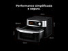 Friteuse sans huile Air Fryer Ceramic CrisperPlate Compact XL 677FL