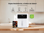 Fritadeira Sem Óleo Air Fryer Dupla Resistência 691FL