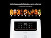 Fritadeira Sem Óleo Air Fryer Dupla Resistência 691FL FLAMA