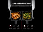 Fritadeira Sem Óleo Air Fryer 2 Gavetas 8L 698FL FLAMA